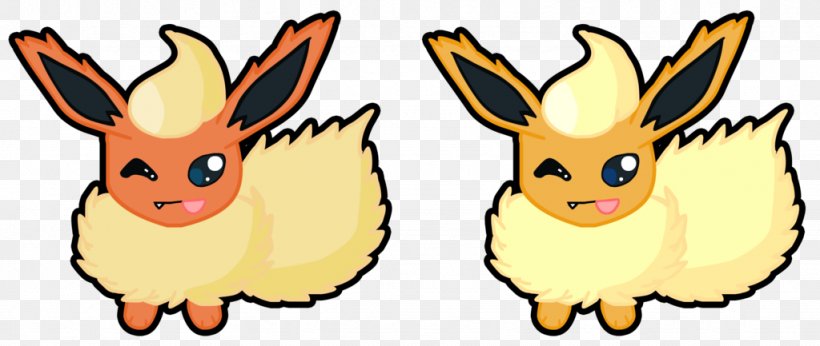 Flareon Pikachu Pokémon X And Y Domestic Rabbit, PNG, 1024x433px, Flareon, Artwork, Cuteness, Deviantart, Domestic Rabbit Download Free