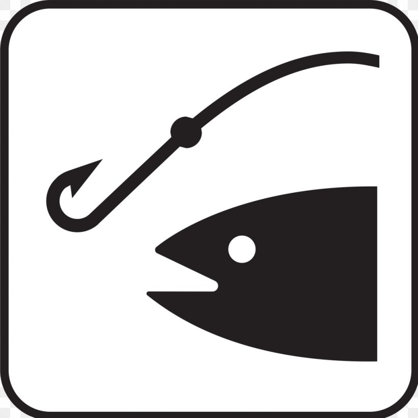 Fishing Rods Fish Hook Clip Art, PNG, 1024x1024px, Fishing, Area, Artwork, Black, Black And White Download Free