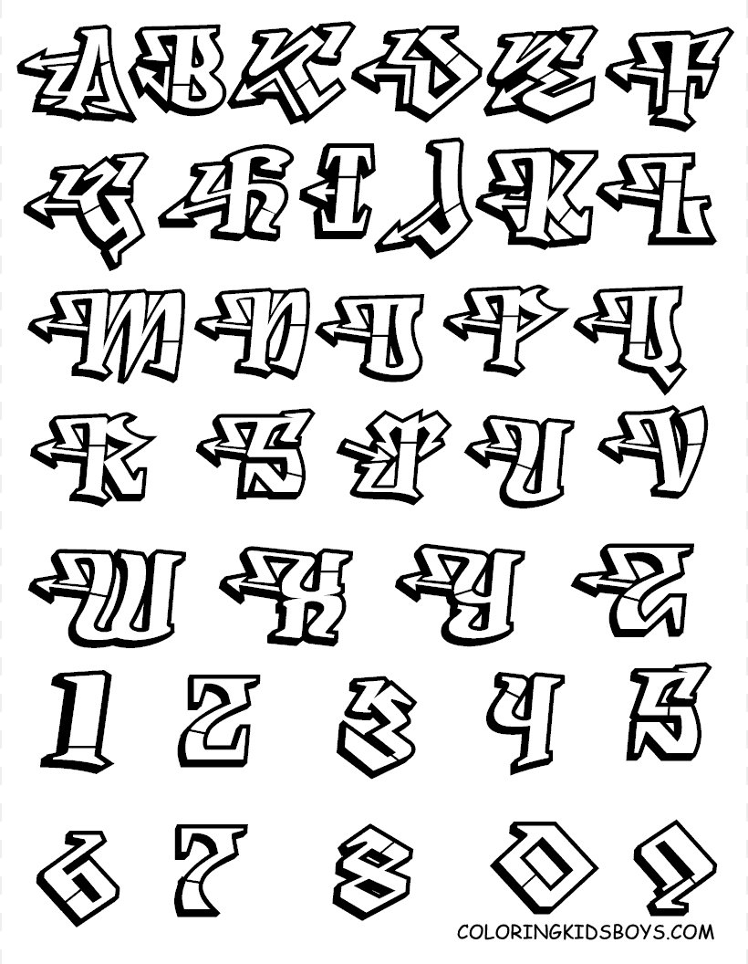 Graffiti Lettering Alphabet Drawing, PNG, 816x1056px, Letter, Alphabet, Area, Art, Art Museum Download Free