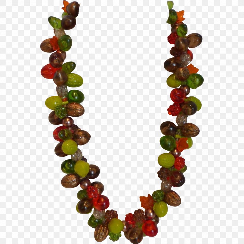 Necklace Bead West Germany Fruit Plastic, PNG, 1733x1733px, Necklace, Autumn, Bead, Fashion Accessory, Fruit Download Free