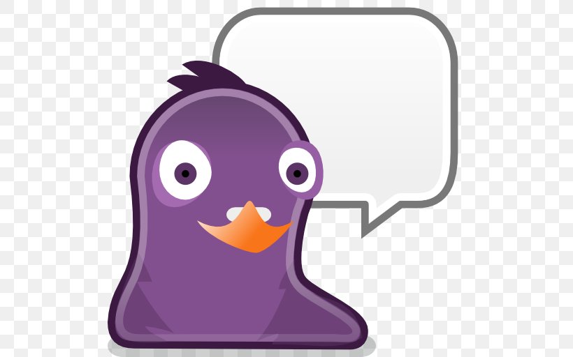 Pidgin Instant Messaging Client Computer Software, PNG, 512x512px, Pidgin, Beak, Bird, Client, Computer Program Download Free