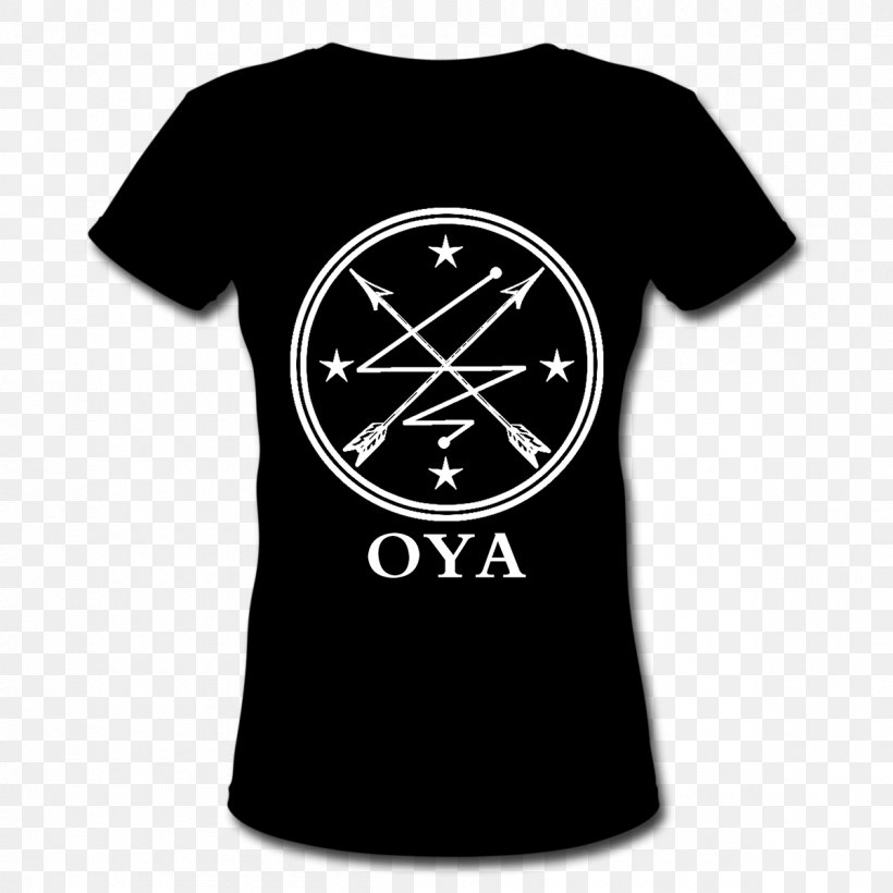 T-shirt Orisha Oya Symbol West African Vodun, PNG, 1200x1200px, Tshirt, Black, Brand, Idea, Logo Download Free