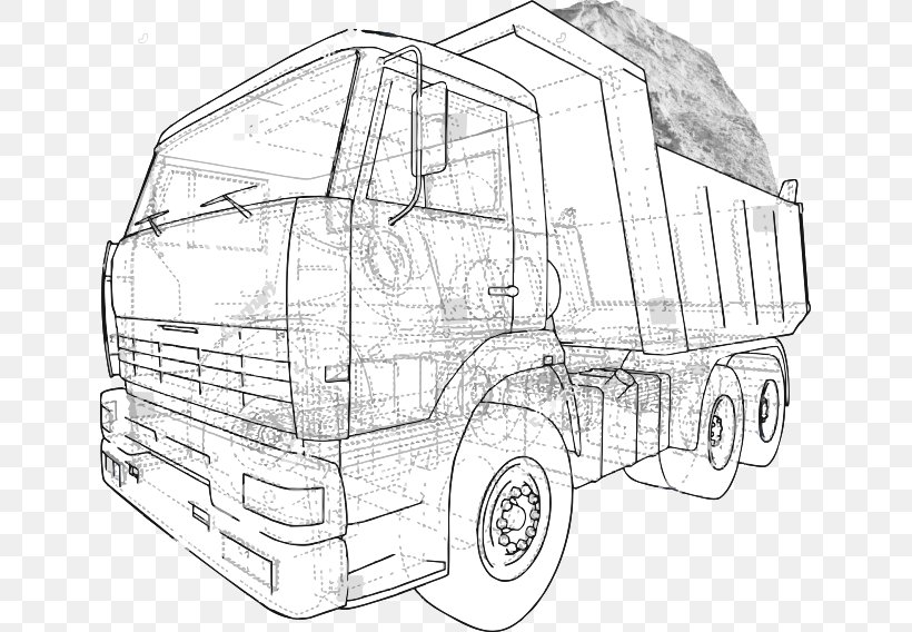 Car 3D Computer Graphics Truck Sketch, PNG, 639x568px, 3d Computer Graphics, Car, Area, Art, Artwork Download Free