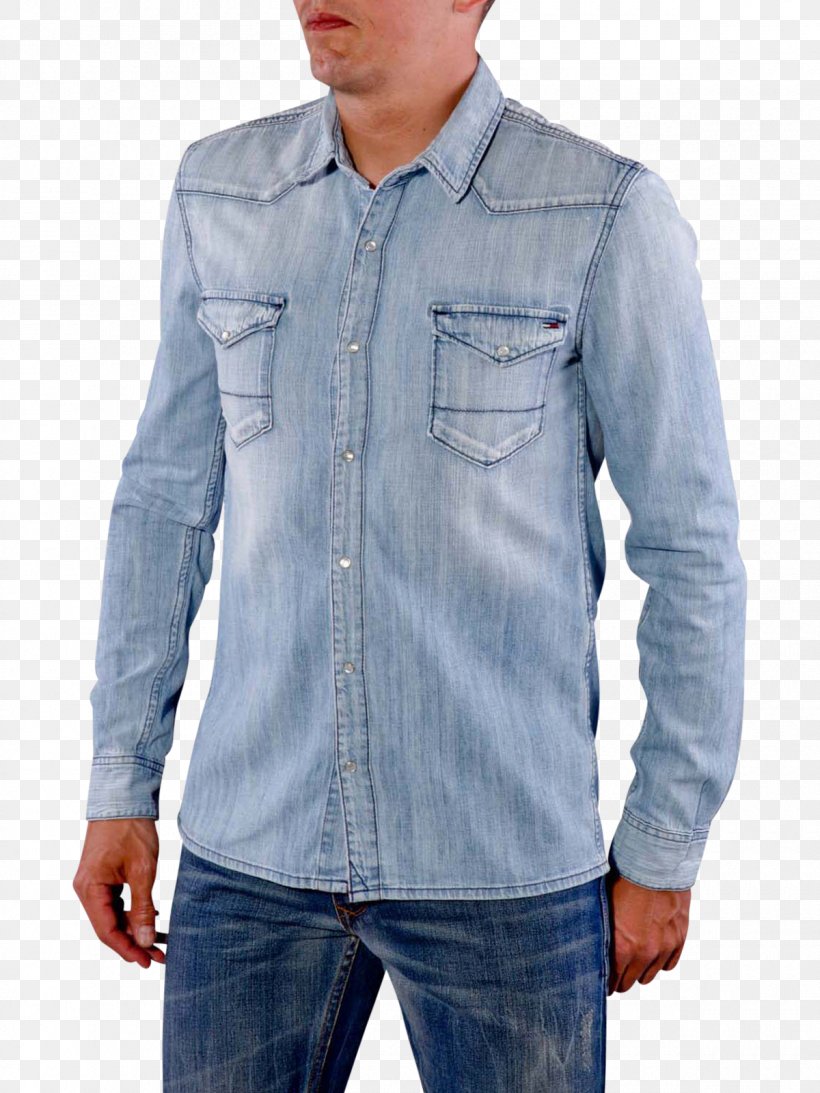 Denim T-shirt Dress Shirt Jeans, PNG, 1200x1600px, Denim, Button, Clothing, Dress Shirt, Gstar Raw Download Free