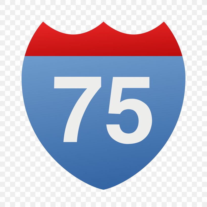 Interstate 75 In Ohio Car Auto Racing US Interstate Highway System Sticker, PNG, 2400x2400px, Interstate 75 In Ohio, Area, Auto Racing, Blue, Brand Download Free
