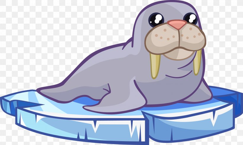 Walrus Windows Metafile Clip Art, PNG, 3163x1896px, Walrus, Artwork, Blog, Carnivoran, Cartoon Download Free