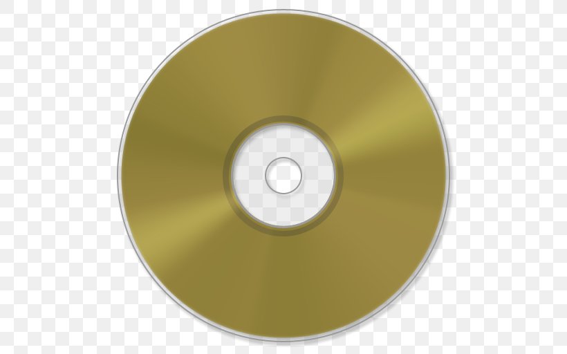 Compact Disc Circle, PNG, 512x512px, Compact Disc, Data Storage Device, Dvd, Technology, Yellow Download Free