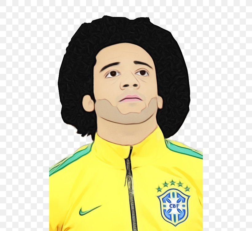 Moustache Cartoon, PNG, 500x750px, Marcelo Vieira, Behavior, Black Hair, Brazilian Football Confederation, Cartoon Download Free