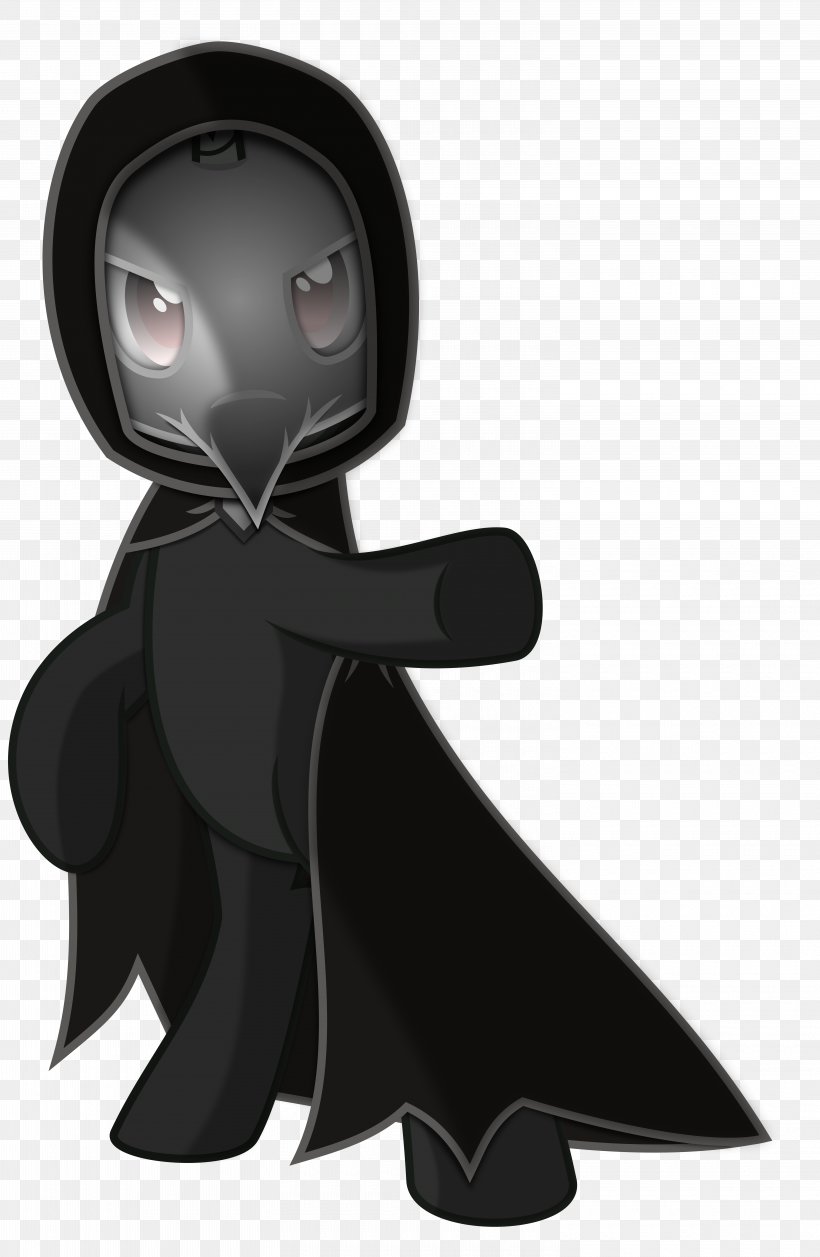 Pony Plague Doctor Costume SCP Foundation SCP – Containment Breach, PNG, 6000x9200px, Pony, Black, Cartoon, Deviantart, Fictional Character Download Free