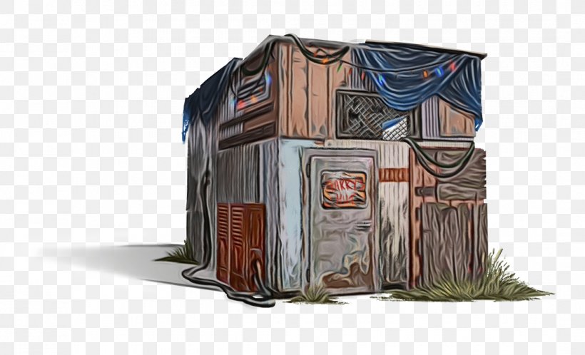 Shed House Hut Outhouse Architecture, PNG, 1070x650px, Watercolor, Architecture, Facade, House, Hut Download Free