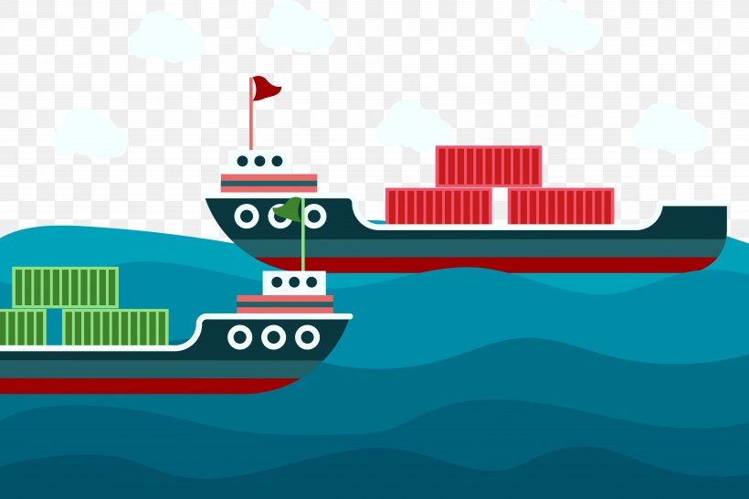 Cargo Ship Freight Transport Container Ship, PNG, 5833x3885px, Cargo, Boat, Brand, Cargo Ship, Common Carrier Download Free