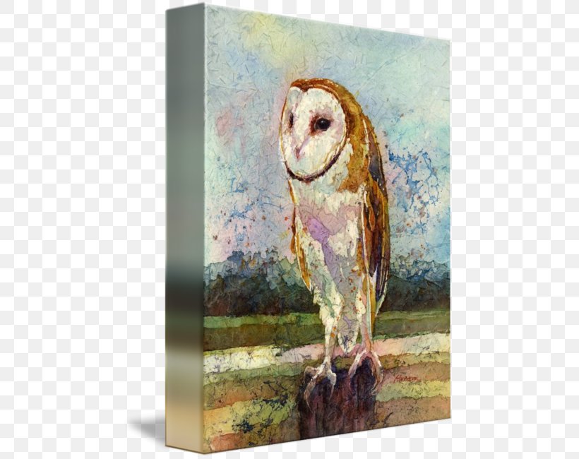 Owl Watercolor Painting Watermedia Bird, PNG, 469x650px, Owl, Art, Artist, Barn Owl, Batik Download Free
