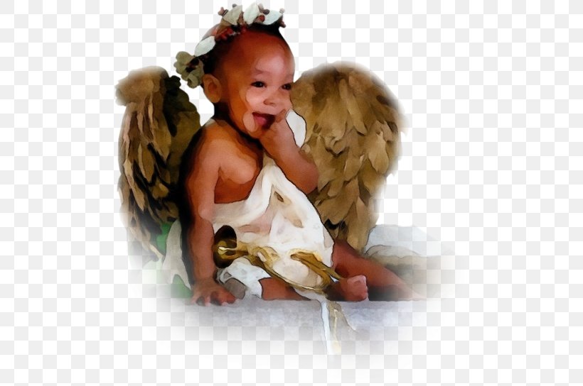 Baby Angel, PNG, 500x544px, Watercolor, Angel, Angel M, Baby, Child Download Free