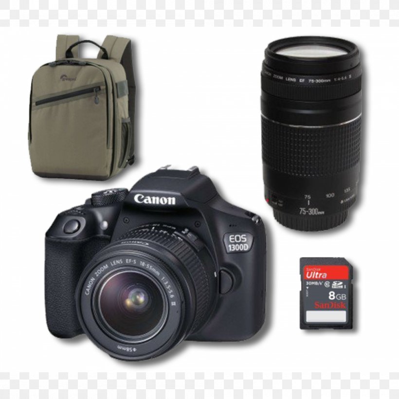 Canon EOS 1300D Canon EF Lens Mount Canon EOS 700D Canon EF-S 18–135mm Lens Canon EOS 80D, PNG, 1000x1000px, Canon Eos 1300d, Camera, Camera Accessory, Camera Lens, Cameras Optics Download Free