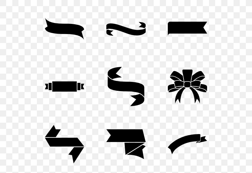Black Ribbon Clip Art, PNG, 600x564px, Ribbon, Awareness Ribbon, Banner, Black, Black And White Download Free
