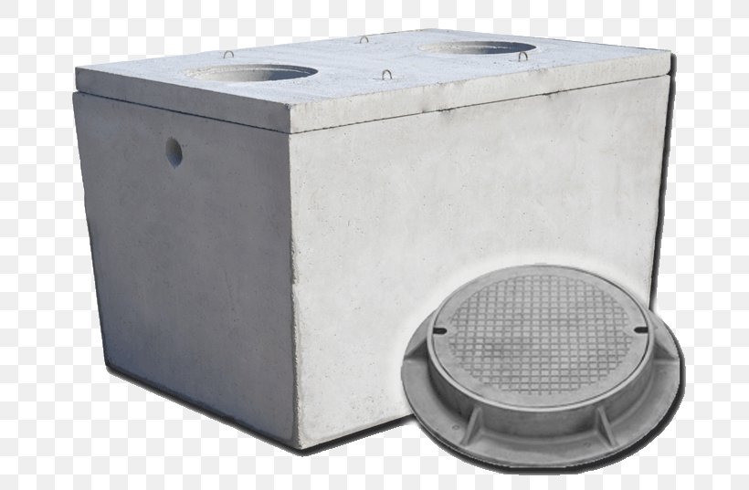 Grease Trap Precast Concrete Septic Tank, PNG, 720x537px, Grease Trap, Aerobic Treatment System, Allegiant Precast Llc, Concrete, Hardware Download Free
