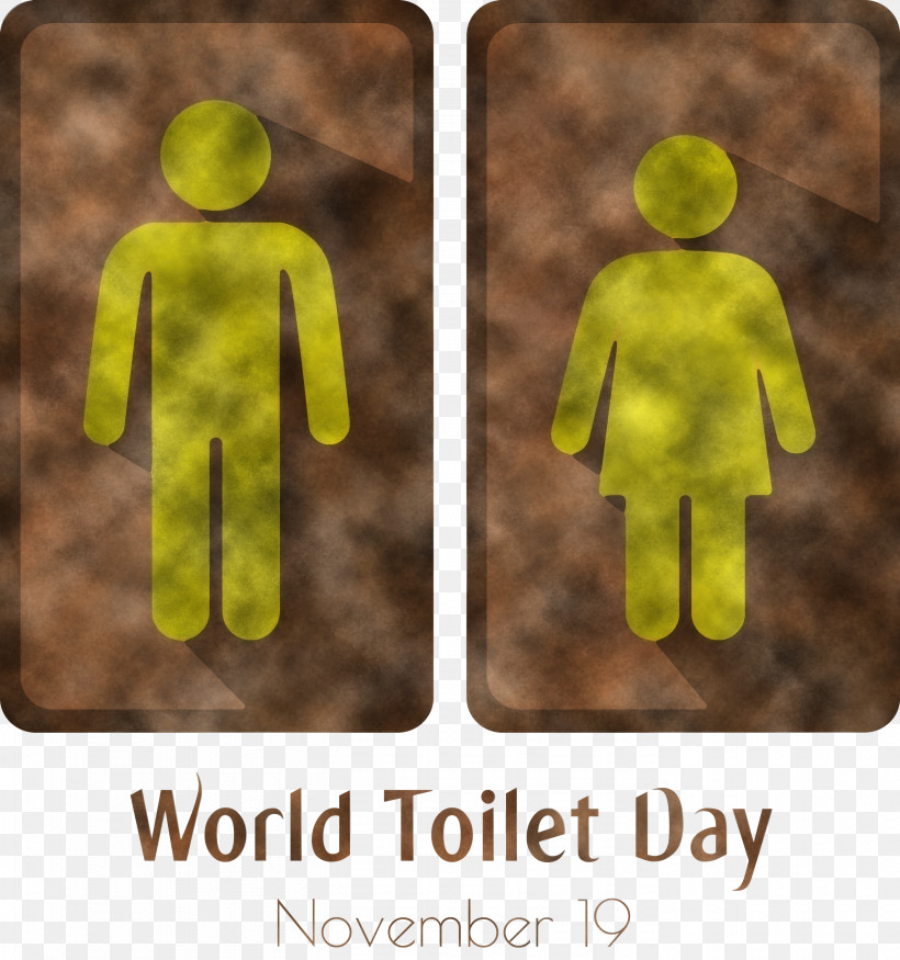 World Toilet Day Toilet Day, PNG, 2810x3000px, World Toilet Day, Meter, Toilet Day, Yellow Download Free