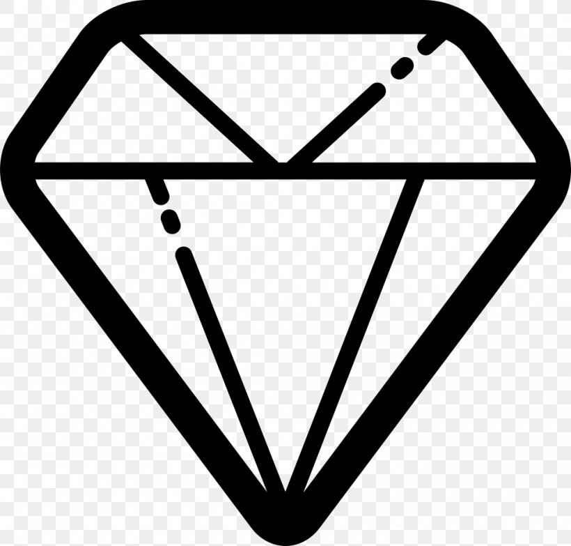 Diamond Drawing Clip Art, PNG, 980x936px, Diamond, Area, Black, Black And White, Brand Download Free