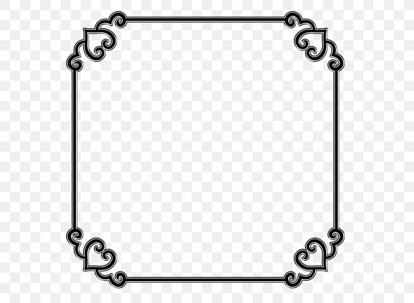 Download Square, PNG, 600x600px, Drawing, Area, Black, Black And White, Body Jewelry Download Free