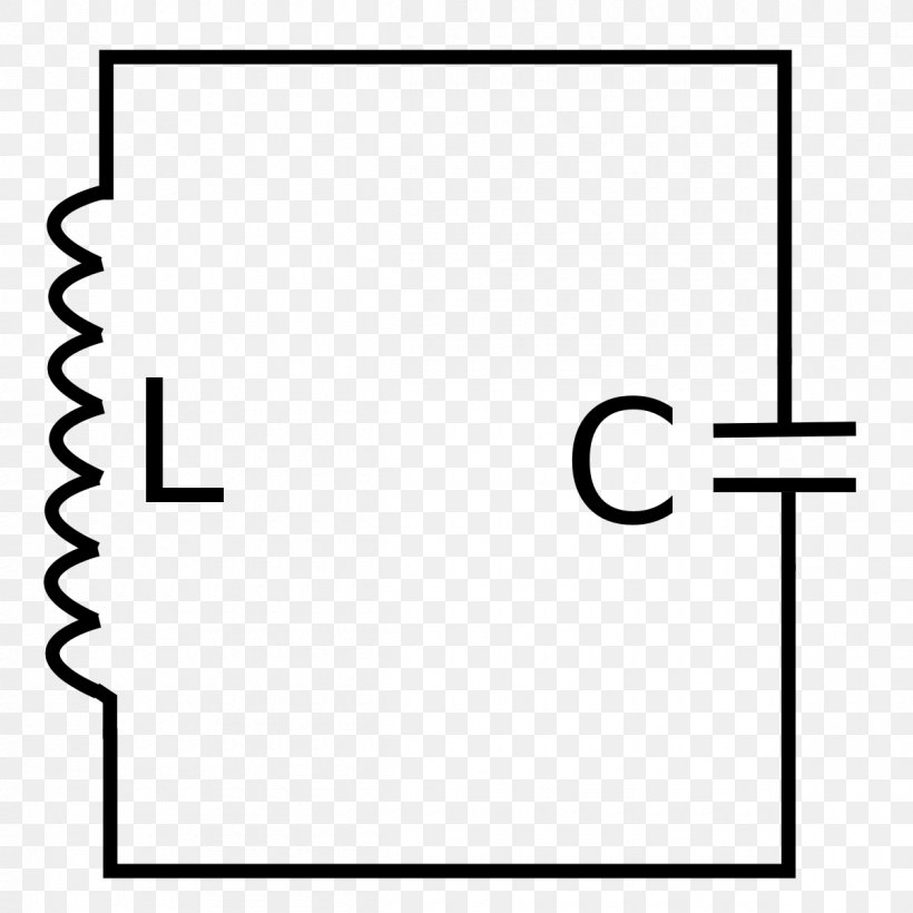 Electronic Oscillators RLC Circuit Electronic Circuit Series And Parallel Circuits Electrical Network, PNG, 1200x1200px, Electronic Oscillators, Area, Black, Black And White, Capacitor Download Free