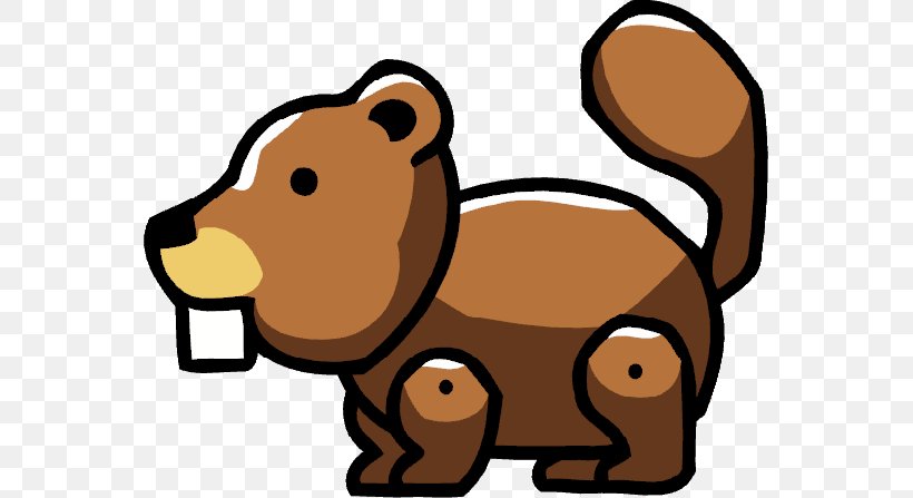 Scribblenauts Remix Scribblenauts Unlimited Beaver Dog, PNG, 561x447px, Scribblenauts, Bear, Beaver, Carnivoran, Dog Download Free