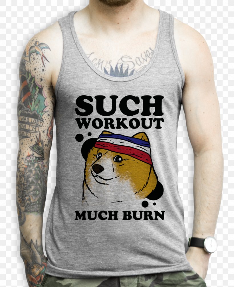 T-shirt Clothing Top Doge, PNG, 1000x1226px, Tshirt, Active Tank, Brand, Clothing, Doge Download Free