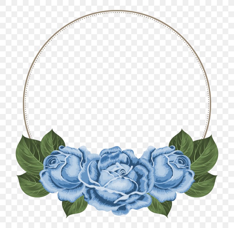 Flower Vector Graphics Royalty-free Illustration Euclidean Vector, PNG, 800x800px, Flower, Blue, Blue Rose, Cobalt Blue, Cut Flowers Download Free