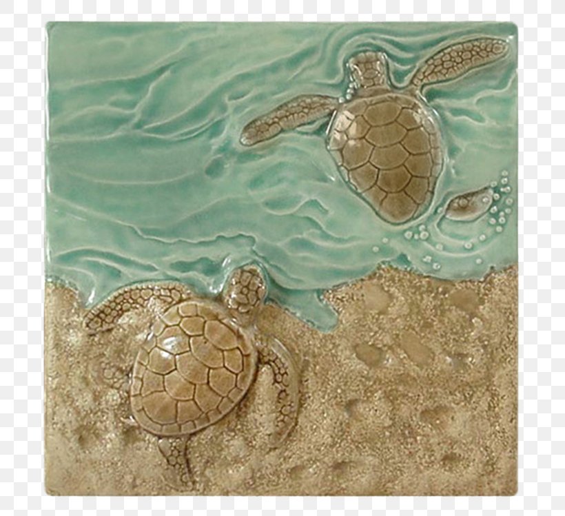 Sea Turtle Tile Glass, PNG, 750x749px, Sea Turtle, Art, Bathroom, Etsy, Glass Download Free