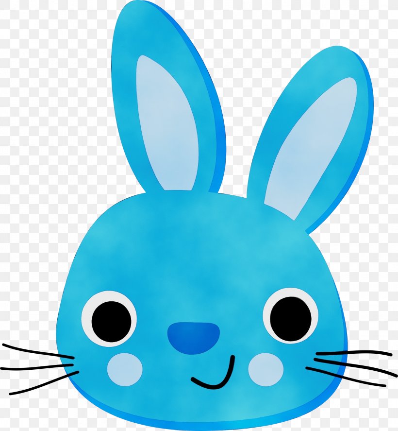 Easter Bunny, PNG, 2217x2400px, Watercolor, Aqua, Cartoon, Easter Bunny, Paint Download Free
