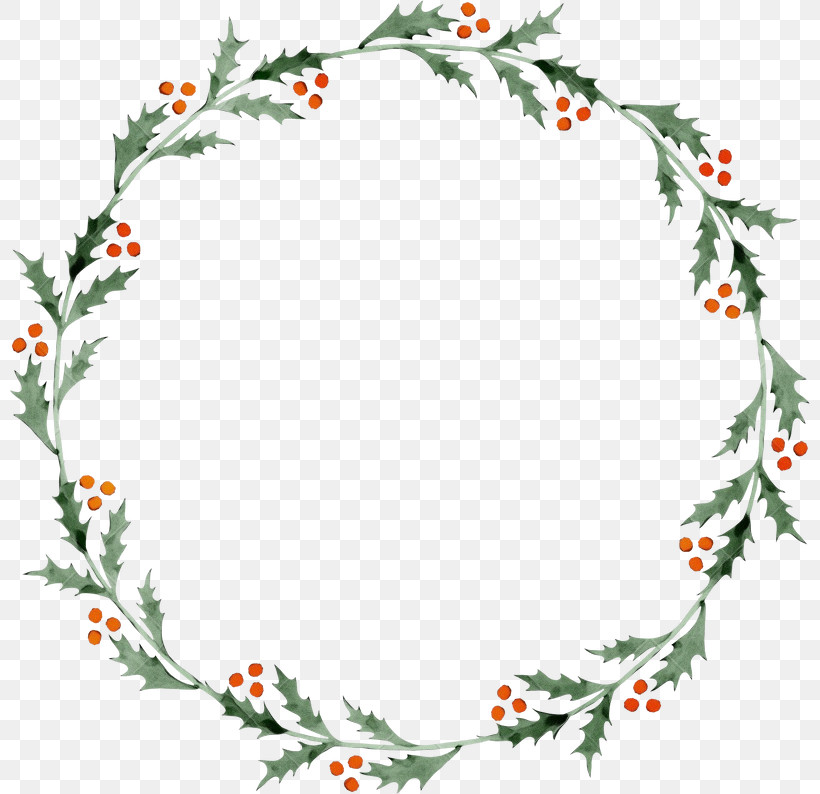 Christmas Decoration, PNG, 800x794px, Watercolor, Christmas Decoration, Flower, Holly, Interior Design Download Free