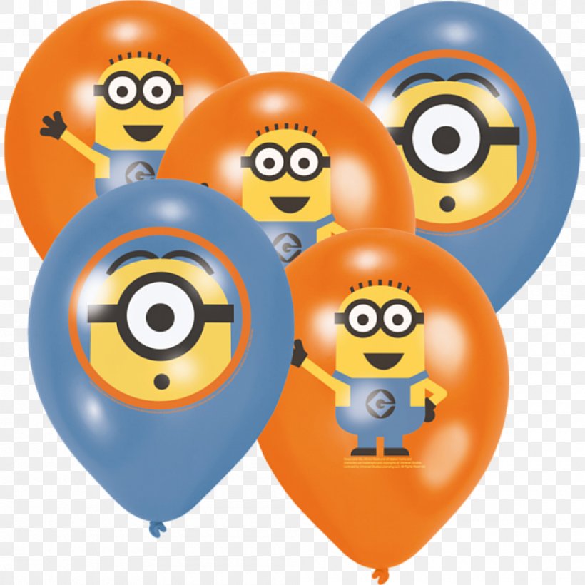 Toy Balloon Minions Birthday Party, PNG, 1000x1000px, 2015, Balloon, Bag, Birthday, Despicable Me Download Free