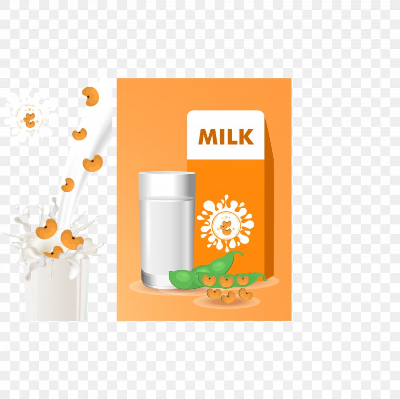 Milk Squeezed By Beans, PNG, 5773x5764px, Food, Cows Milk, Cup, Designer, Glass Download Free