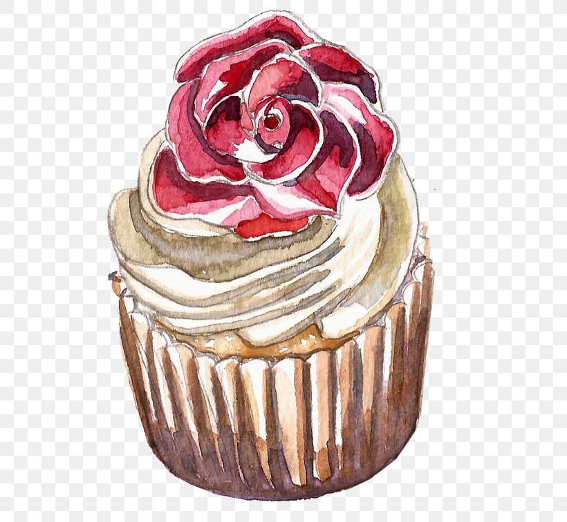 Cupcake Recipe Pastry Image, PNG, 533x756px, Cupcake, Baked Goods, Baking, Baking Cup, Buttercream Download Free