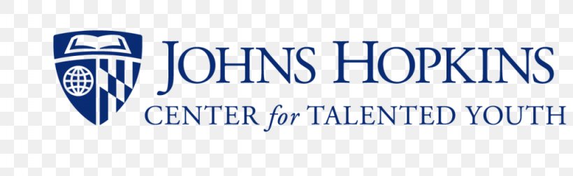 Johns Hopkins University Center For Talented Youth School And College Ability Test, PNG, 1024x315px, Johns Hopkins University, Banner, Blue, Brand, Center For Talented Youth Download Free