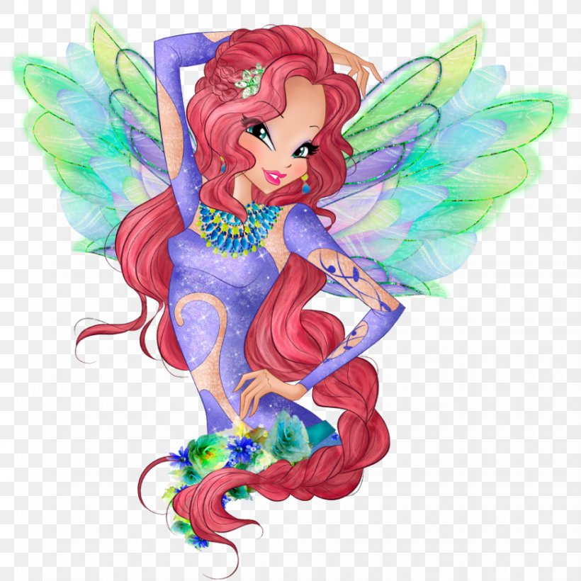 Aisha Roxy Stella Tecna Flora, PNG, 870x870px, Aisha, Art, Bloom, Fairy, Fictional Character Download Free