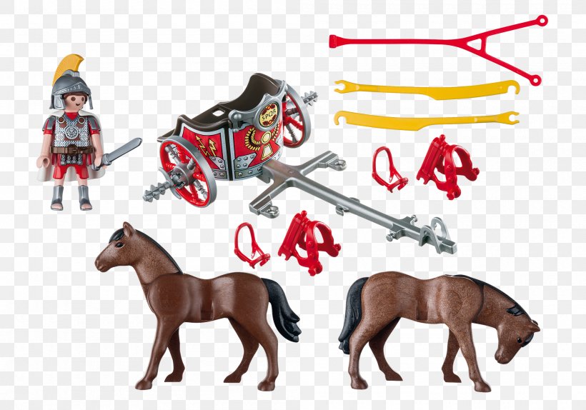 Playmobil Chariot Horse Action & Toy Figures, PNG, 2000x1400px, Playmobil, Action Toy Figures, Animal Figure, Biga, Bridle Download Free