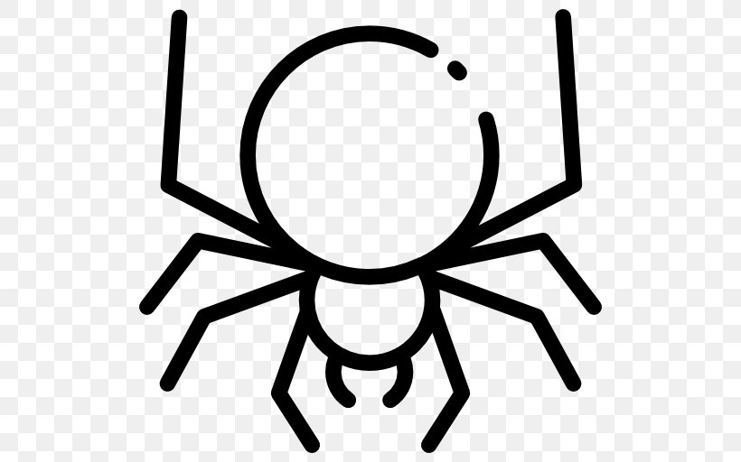 Spider Animal Clip Art, PNG, 512x512px, Spider, Animal, Animal Kingdom, Artwork, Black And White Download Free