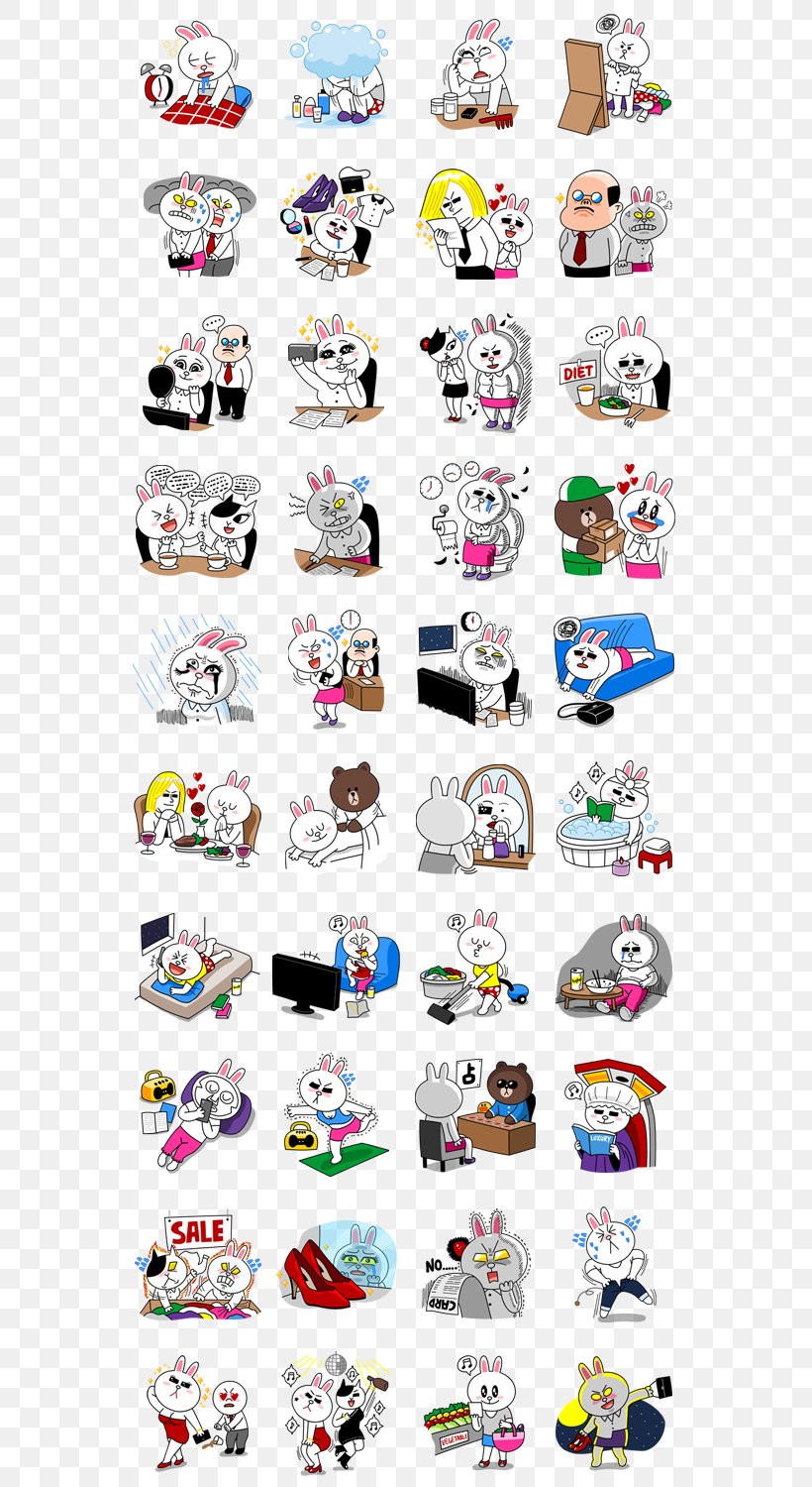 Sticker LINE Emoticon KakaoTalk Clip Art, PNG, 562x1500px, Sticker, Android, Body Jewelry, Emoticon, Fashion Accessory Download Free