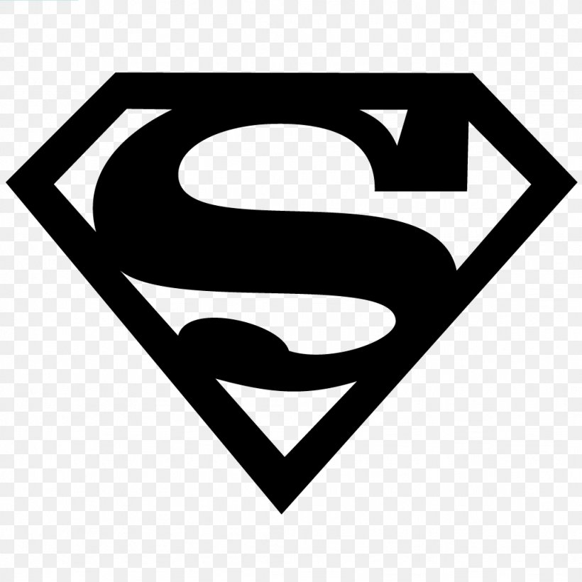 Superman Logo Clark Kent General Zod Jor-El, PNG, 1024x1024px, Superman, Area, Black And White, Brand, Clark Kent Download Free