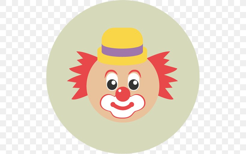 Clown Circus, PNG, 512x512px, Clown, Avatar, Circus, Evil Clown, Facial Expression Download Free