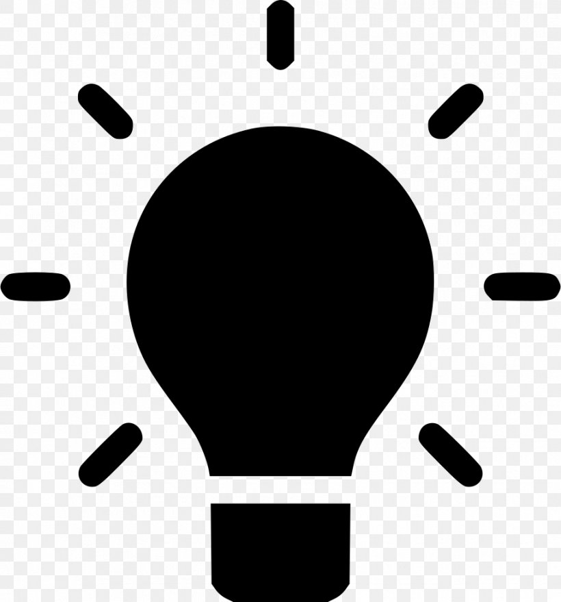 Incandescent Light Bulb Illustration, PNG, 914x980px, Incandescent Light Bulb, Black, Black And White, Business, Computer Software Download Free
