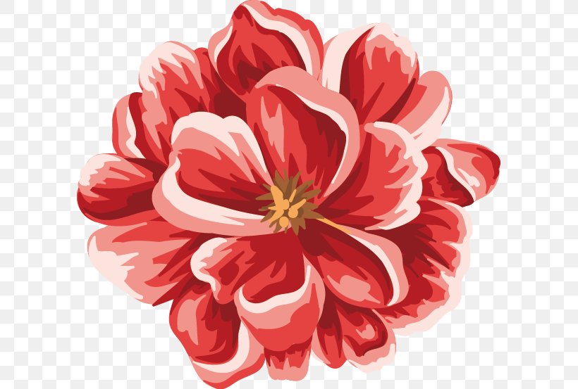 Flower Red, PNG, 601x553px, Flower, Chrysanths, Computer Software, Cut Flowers, Dahlia Download Free