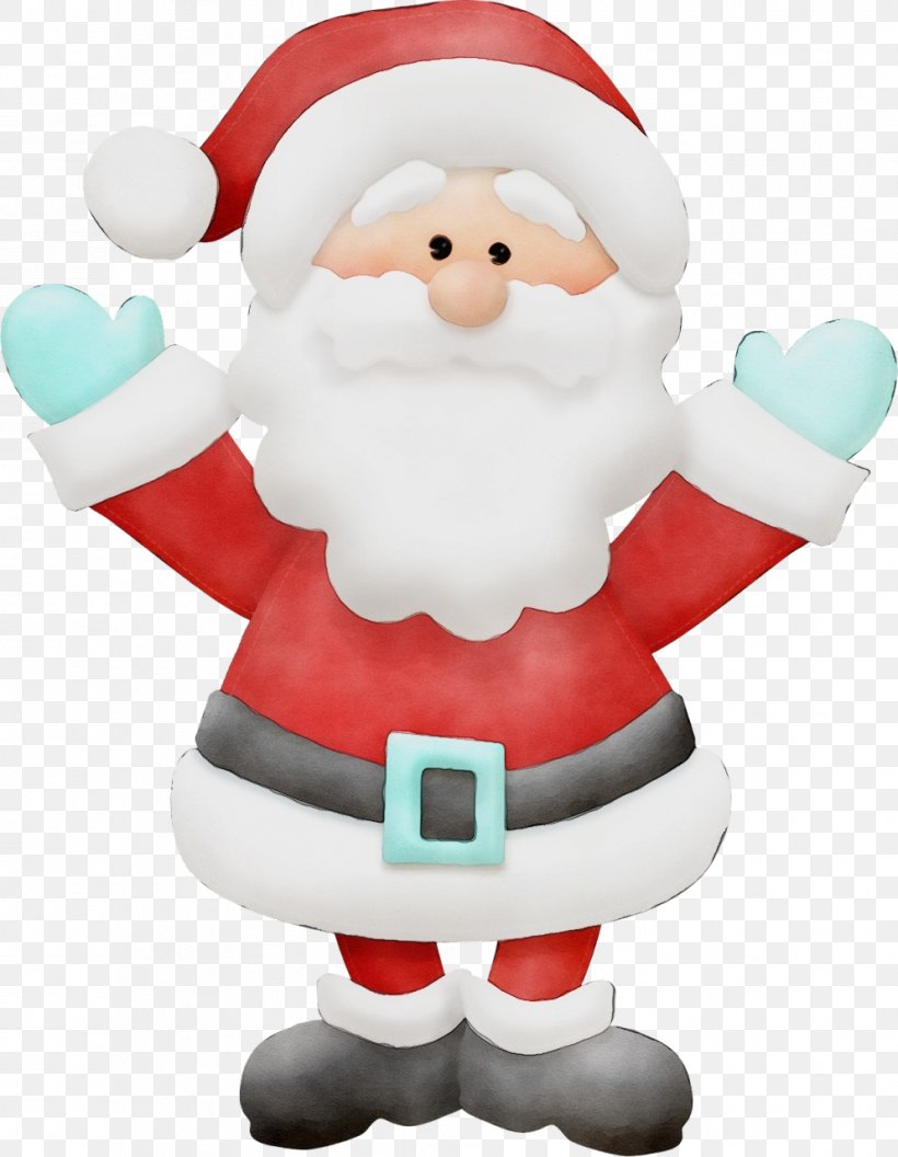 Santa Claus, PNG, 993x1280px, Watercolor, Cartoon, Christmas, Fictional Character, Paint Download Free