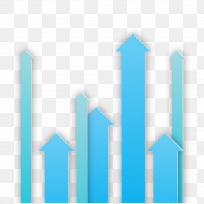 Vector Blue Up Arrow - Blue Structure Pattern PNG