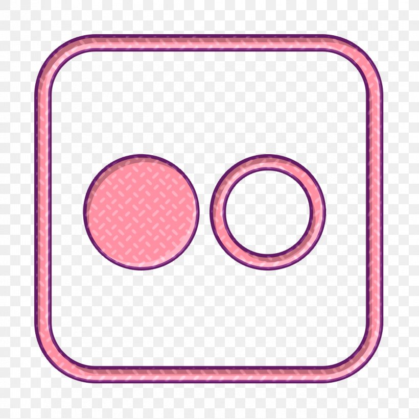 Flickr Icon, PNG, 1186x1188px, Flickr Icon, Pink Download Free