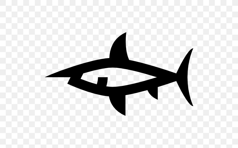 Shark Fish Chondrichthyes Marine Mammal Clip Art, PNG, 512x512px, Shark, Black And White, Cartilage, Cartilaginous Fish, Chondrichthyes Download Free