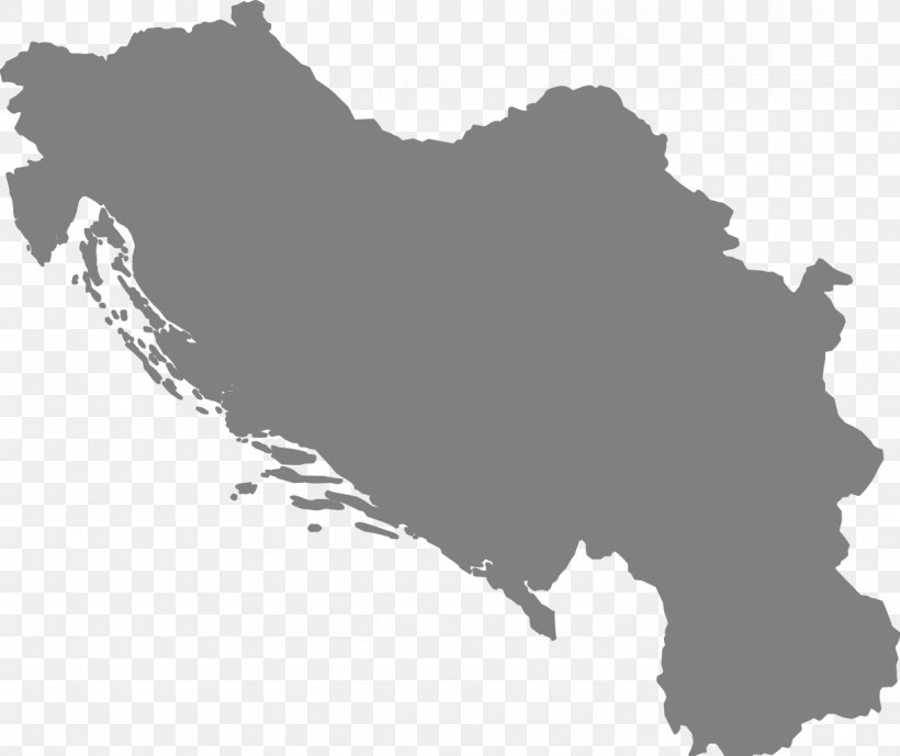 Socialist Federal Republic Of Yugoslavia Breakup Of Yugoslavia Kingdom Of Yugoslavia Republic Of Macedonia, PNG, 1217x1024px, Yugoslavia, Black, Black And White, Breakup Of Yugoslavia, Country Download Free