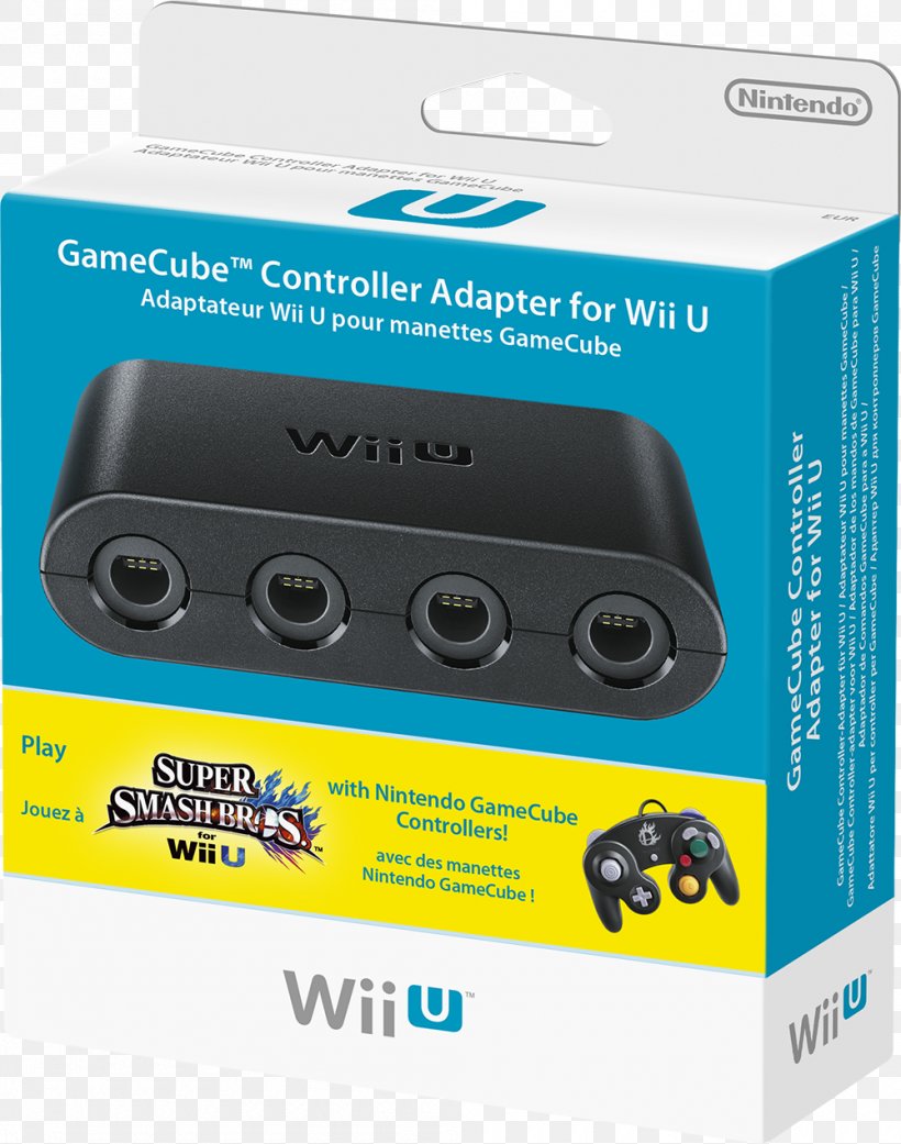 Super Smash Bros. For Nintendo 3DS And Wii U GameCube Controller, PNG, 1000x1270px, Gamecube Controller, Adapter, All Xbox Accessory, Electronic Device, Electronics Accessory Download Free