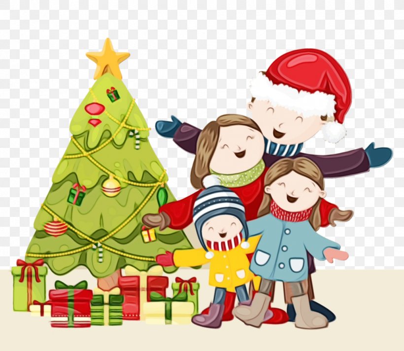 Christmas And New Year Background, PNG, 1030x895px, Watercolor, Advent, Cartoon, Child, Christmas Download Free
