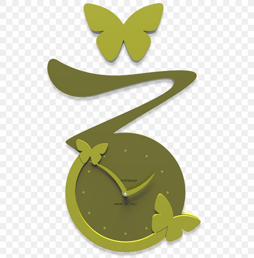 Clock Väggur Color Parede Furniture, PNG, 1008x1024px, Clock, Borboleta, Butterfly, Color, Fruit Download Free